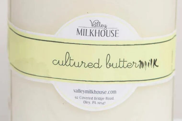 Valley Milkhouse of Berks County sells its buttermilk at High Street on Market.