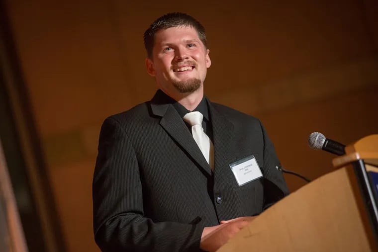 Zach Gihorski, a Delaware Valley University graduate, now works for the Pennsylvania Department of Agriculture.