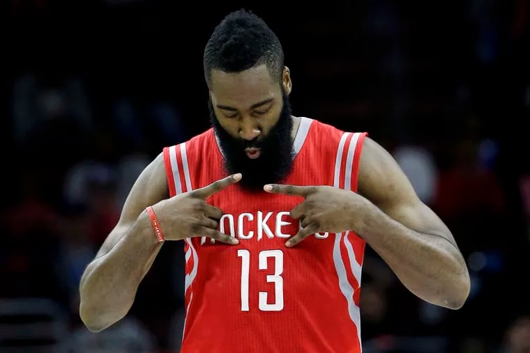 James Harden has the highest points average (36.7) in more than 30 years.