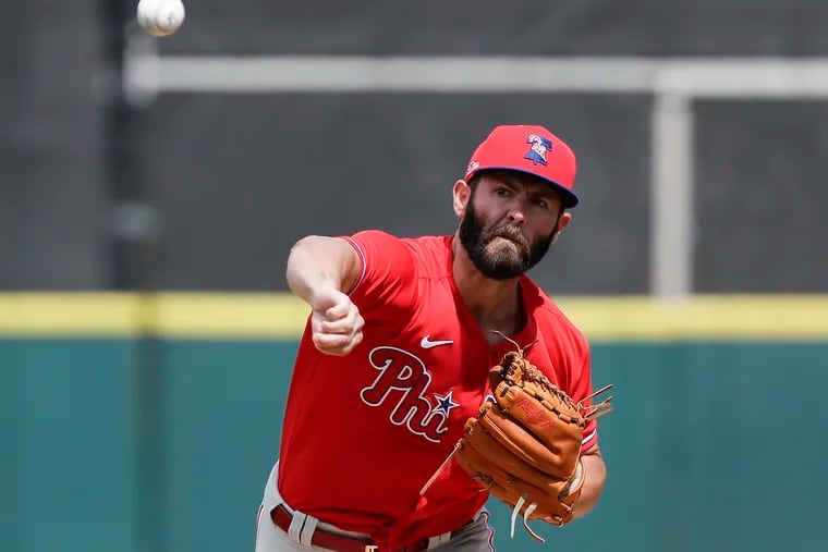 Jake Arrieta threw four shutout innings Friday in a spring training win over the Tigers.