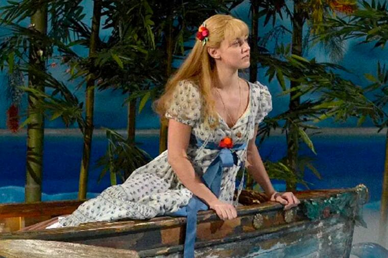 "Peter Pan Live!" starred Allison Williams as Peter and Taylor Louderman as young Wendy Darling. Thursday's show got pretty good reviews, but drew less than half the viewers as last year's "Sound of Music Live!" Credit: NBC Universal Media, LLC.