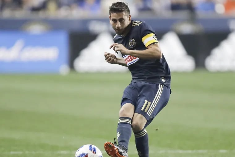 Union midfielder Alejandro Bedoya is among the league leaders in every passing statistic this season.