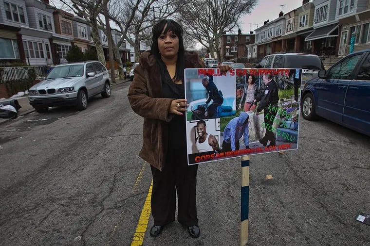 Tanya Dickerson-Brown, mother of Brandon Tate-Brown, has been at the forefront of protests calling for more information about her son’s death at the hands of police. (ALEJANDRO A. ALVAREZ / File Photograph)
