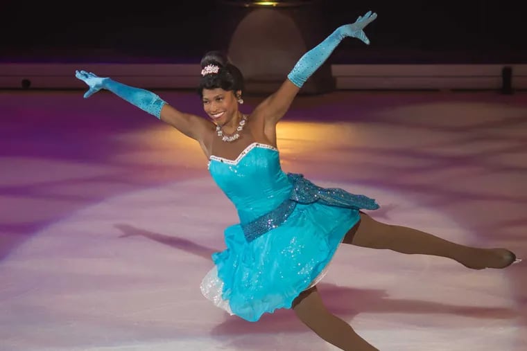 Wilmington native Hope Alexander in Disney On Ice Presents Follow Your Heart.