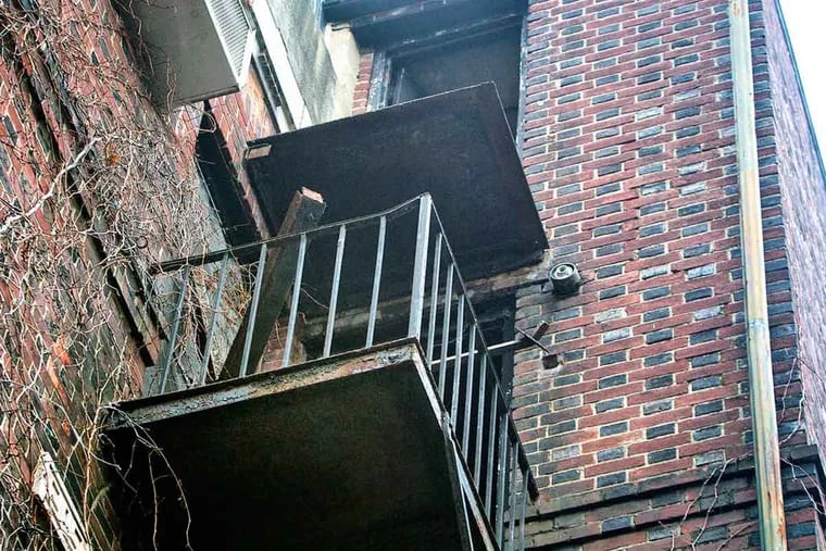 Albert Suh died in the collapse of a fourth-floor balcony at 229 S. 22nd St.
