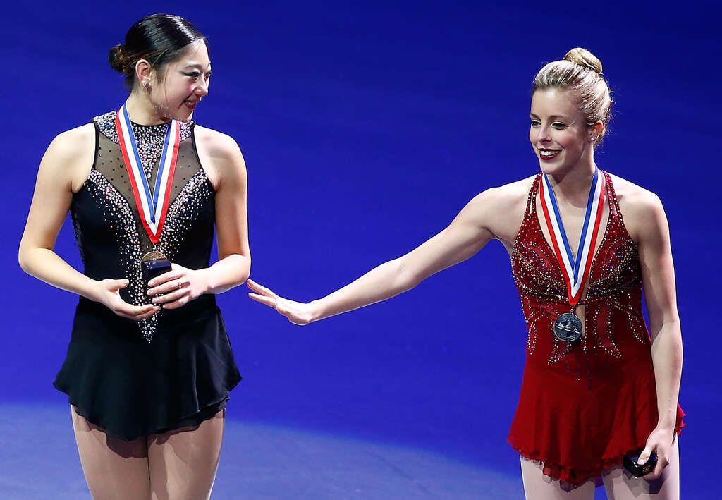 Mirai Nagasu Ashley Wagner