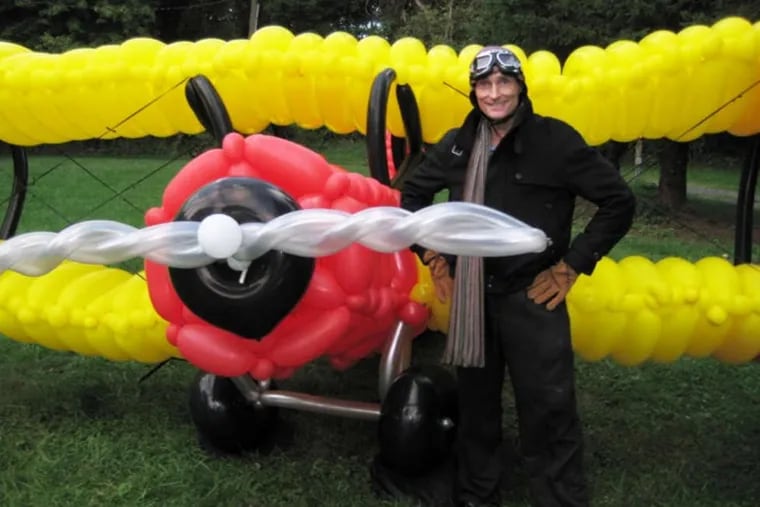 &quot;Balloon Freak&quot; John Cassidy brings his show to Phoenixville on Saturday.