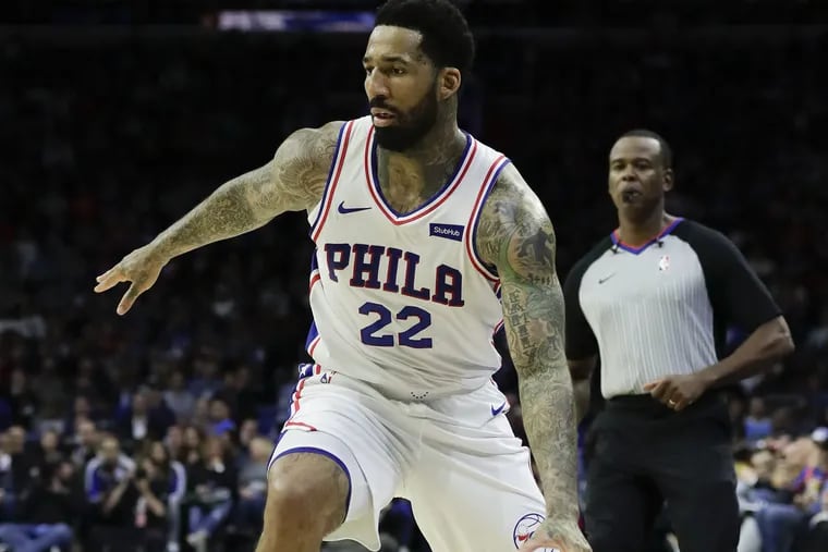 Sixers forward Wilson Chandler is being eased into a normal workload after injuring his hamstring before the season.
