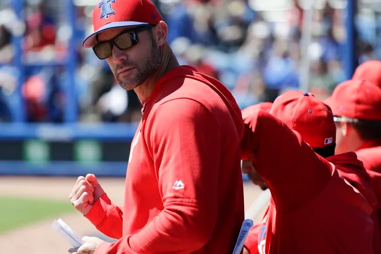 Nagging injuries in spring training could leave Phillies manager Gabe Kapler with a few challenging roster decisions.