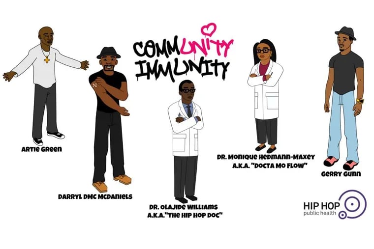 Hip Hop Public Health, a New York-based nonprofit, produced five animated videos to encourage vaccination, voiced by rapper Darryl DMC McDaniels.
