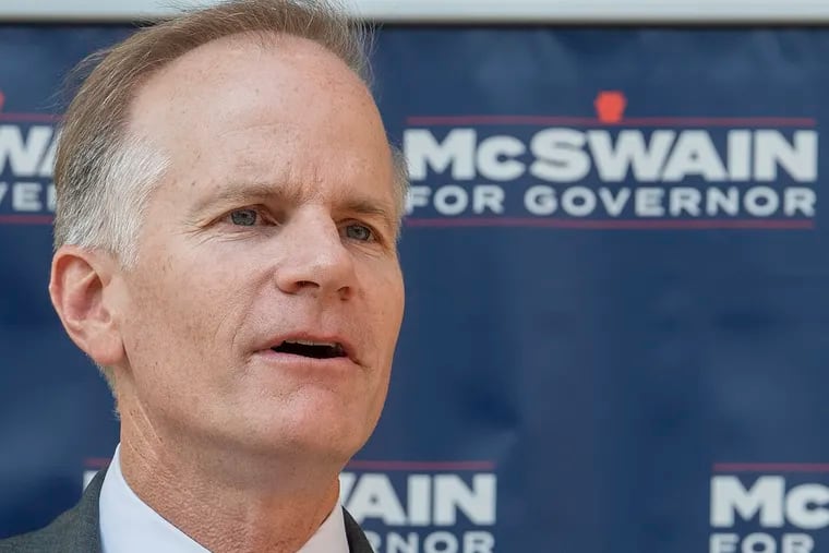 Former U.S. Attorney Bill McSwain, a Republican candidate for Pennsylvania governor.