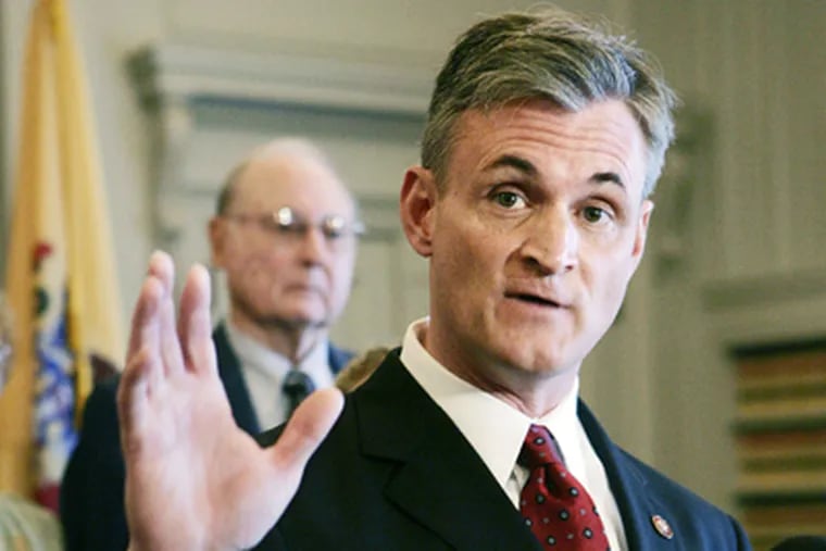U.S. Rep. Rob Andrews (D-N.J.) said, "These accusations are totally and categorically false." (AP Photo/Mel Evans)