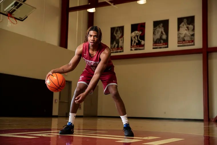 Khalif Battle is entering his second season as the focal point of a promising young Temple basketball team.