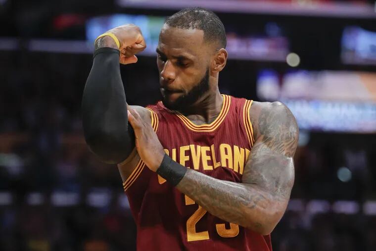 Sixers didn't have enough muscle to convince LeBron James to sign with them.
