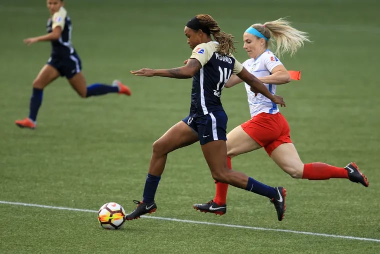 Jessica McDonald had 13 goals and a league-leading eight assists this year for the North Carolina Courage, and was the MVP of the National Women's Soccer League championship game.