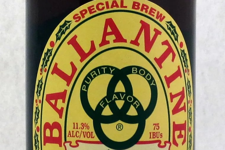 Ballantine Ale.