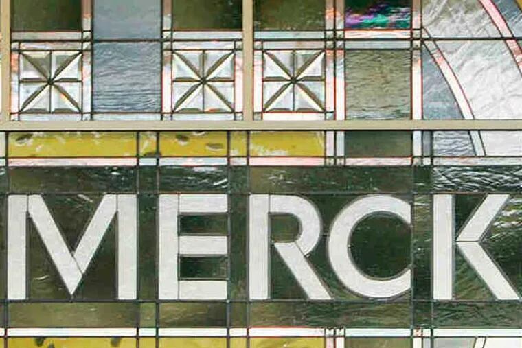 The job cuts are continuing at drugmaker Merck & Co., which has offered buyouts to experienced union workers a year earlier than it expected amid talk of more layoffs of management and salaried employees. (Mel Evans / Associated Press)