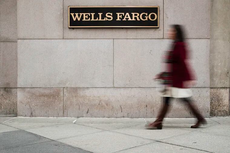 A Wells Fargo bank in Philadelphia.