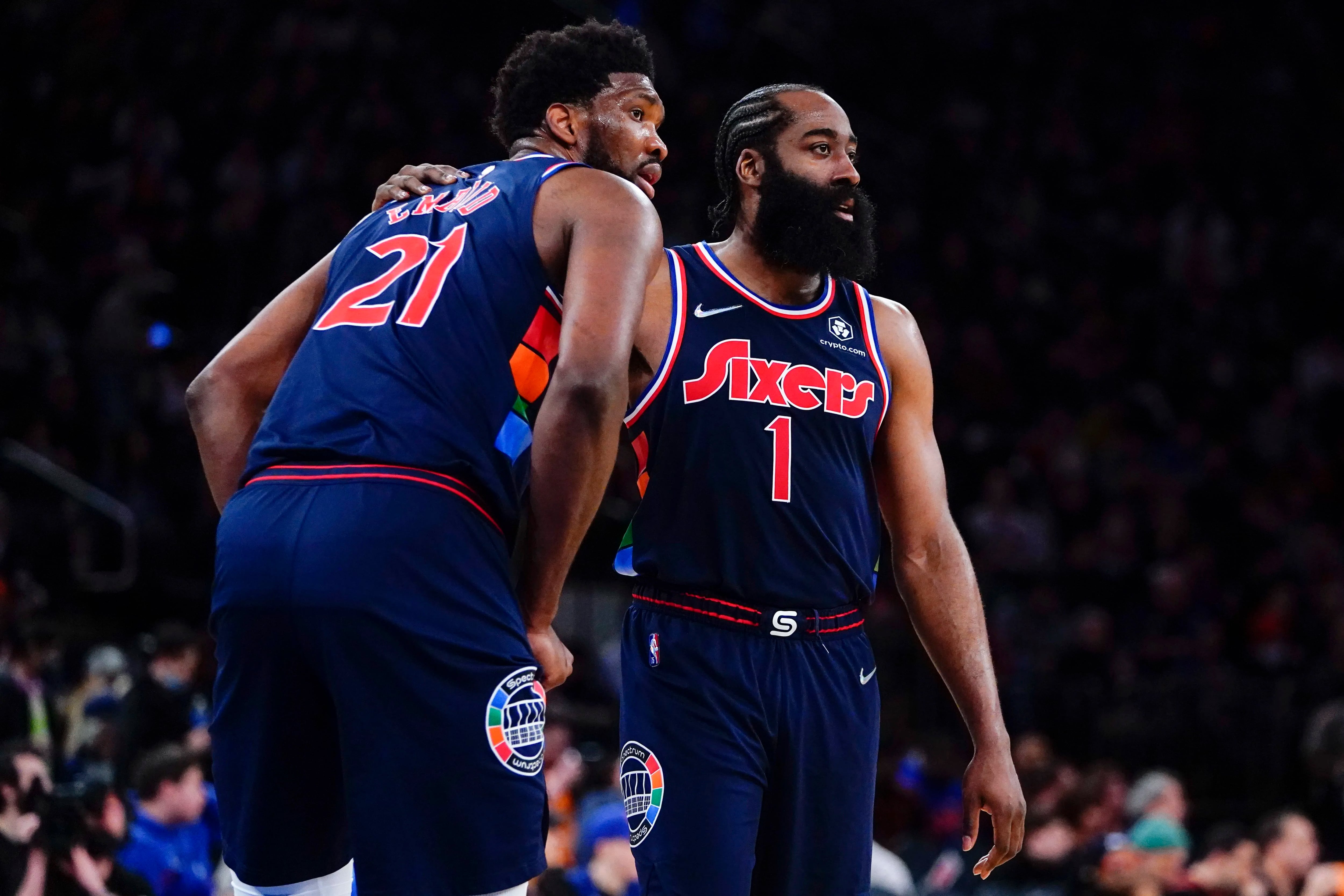 NBA on X: 🎃 FINAL SCORE THREAD 🎃 James Harden tied a career-high with 17  dimes while leading the @sixers to the win! #BrotherlyLove James Harden: 23  PTS, 7 REB, 17 AST