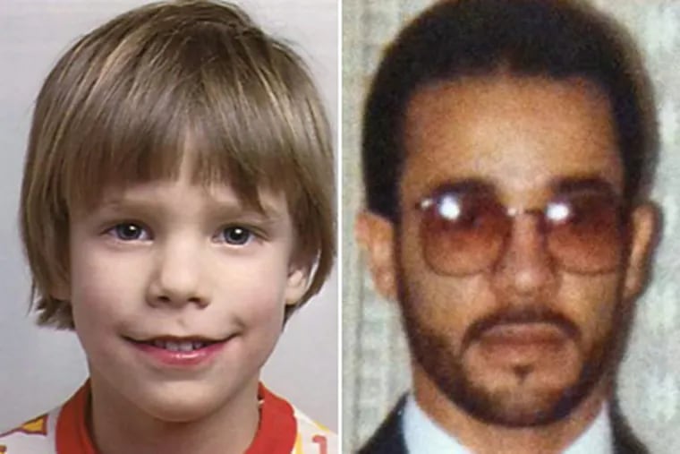 Left: Etan Patz vanished in New York on May 25, 1979. (AP Photo/Courtesy NYPD/file). Right: A family photo of former Camden resident Pedro Hernandez in his early 30s.