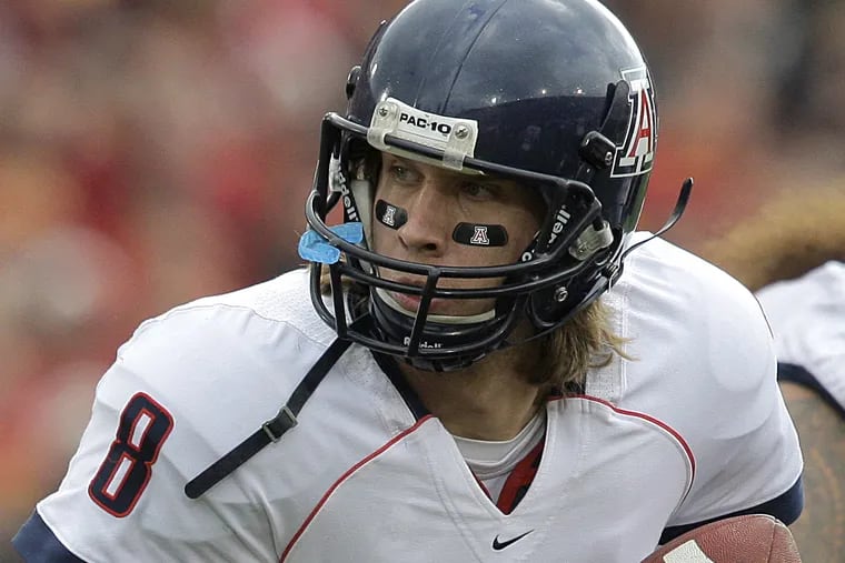 Nick Foles at Arizona in 2009, threw 67 TDs in college career.