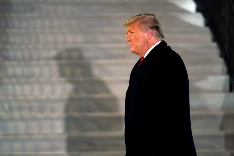 President Donald Trump will leave Washington next Wednesday morning, just before President-elect Joe Biden’s inauguration, to begin his post-presidential life in Florida.