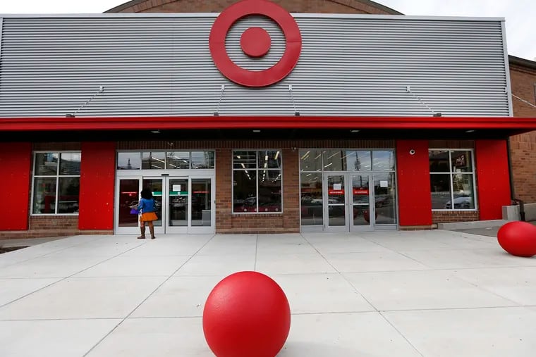 Small is in. The exterior of the new smaller format Target store near the Art Museum which opened on Oct. 18 as the fourth such Target within the city.<br/>
One will open n Ardmore in summer 2019.
