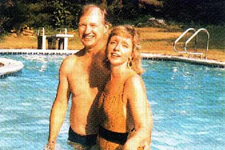 H.Beatty Chadwick and then wife Barbara "Bobbie" Applegate in undated photo published in Philadelphia Magazine in 1995.