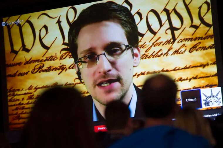 Edward Snowden , who has been living in exile in Russia, during a virtual conversation in Austin, Texas, in March. In an NBC interview this week, he said efforts to play down his knowledge sold him short. Bloomberg