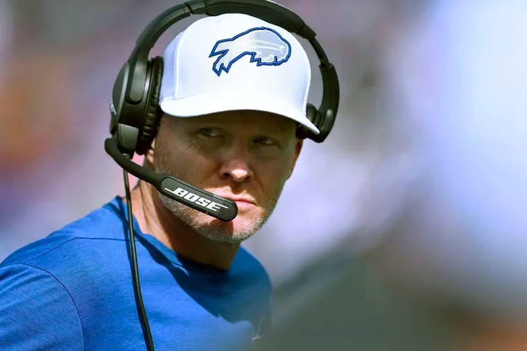 Buffalo Bills head coach Sean McDermott spent 12 years with the Eagles, including two as their defensive coordinator.