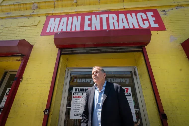 Rick Forman, who built the former Forman Mills discount store, is back with a new store, Turn7, and one of his locations is at a past Forman Mills store at 4806 Market St. in West Philadelphia.