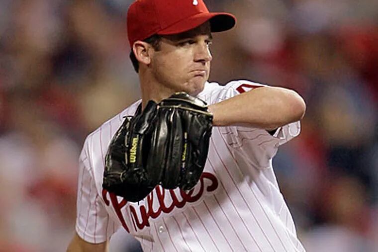 Roy Oswalt will take the mound during Game 2 of the NLDS against the Reds. (Yong Kim/Staff file photo)