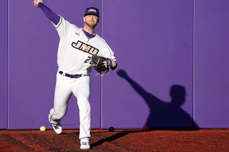 JMU righthander Dan Goggin of Bonner-Prendergast was selected in the 17th round by the New York Mets on Wednesday.