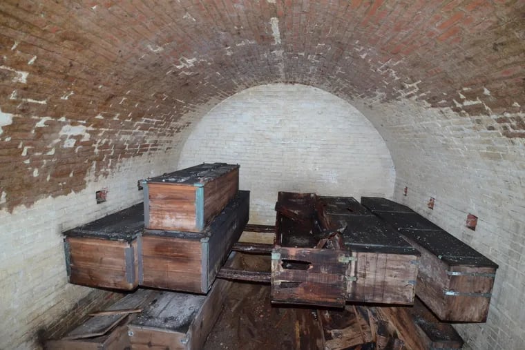The bodies were found in April 2020, inside the crypt of Capt. A. H. Cain from the 1800s at Mount Moriah Cemetery. Multiple members of the Cain family were buried inside the vault centuries ago.