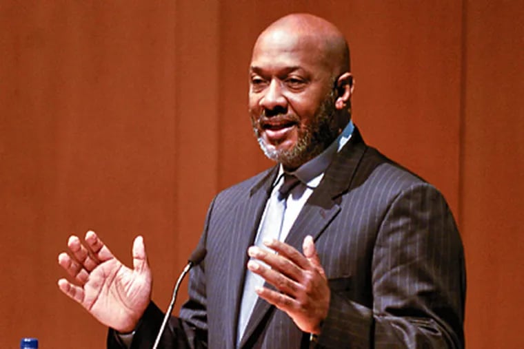 "Like a dog on a bone." That’s how State Rep. Dwight Evans described his actions in support of Foundations Inc. at a private meeting arranged by Robert L. Archie Jr. (Ron Tarver / Staff Photographer)