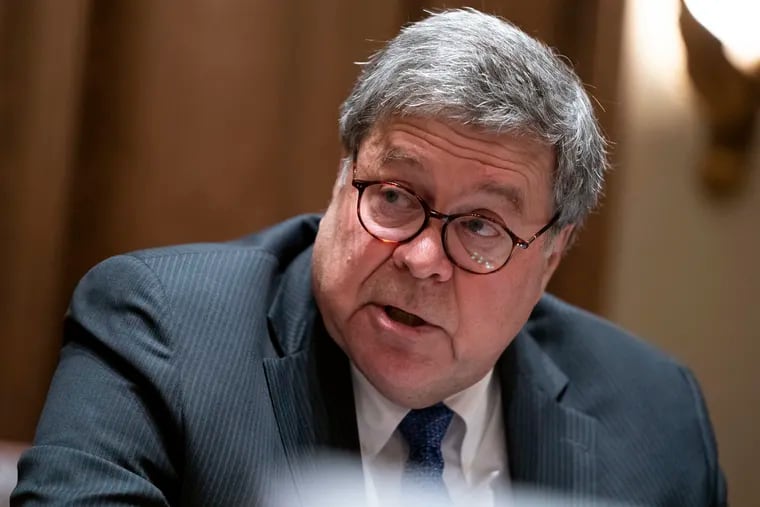 Attorney General William Barr has amplified comments by President Trump who has seized on small, potentially routine voting issues to suggest the election is rigged.