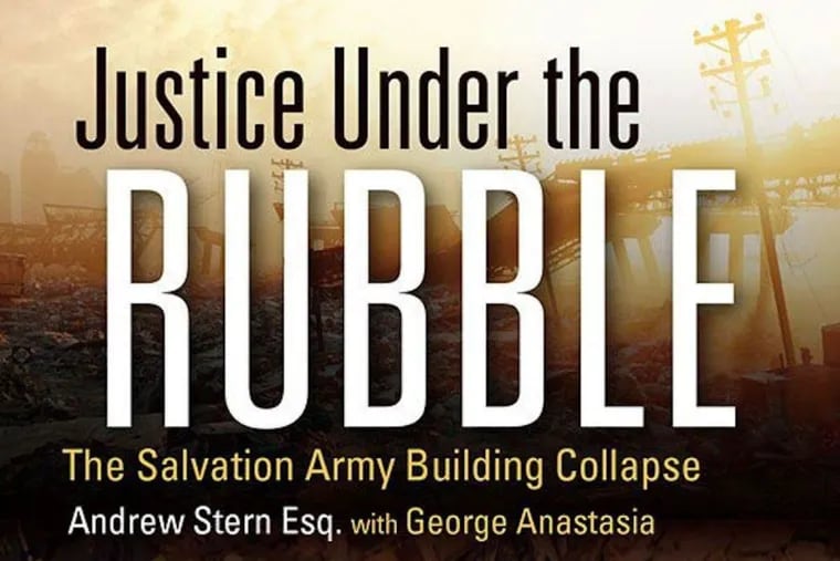 "Under the Rubble" by Andrew Stern and George Anastasia. Book cover.