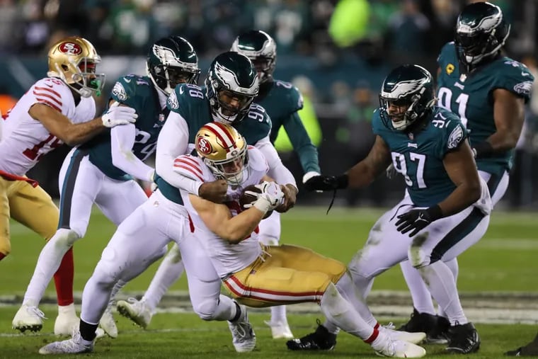 Eagles vs. 49ers: Top photos from 31-7 win in NFC Championship Game