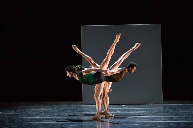 Artists of Pennsylvania Ballet in Nacho Duato’s "Remansos" part of "Romance,” a three-part mixed bill in performance at the Merriam Theater though April 9, 2017.