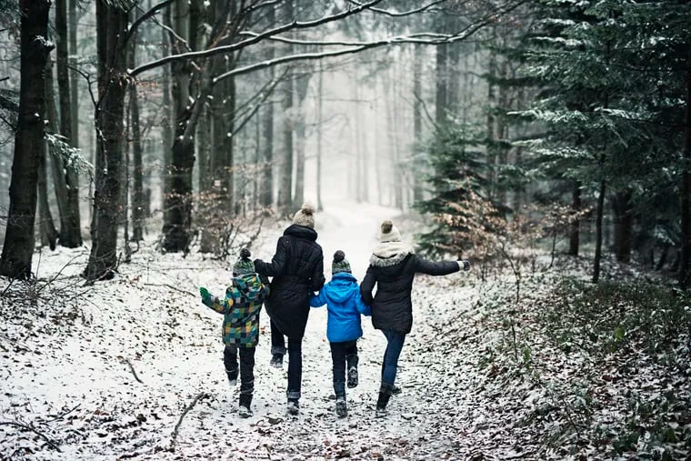 After lunch or dinner, do something as simple as going for a family stroll. This creates a safe space to discuss your favorite moments from the holidays or hopes for the new year.