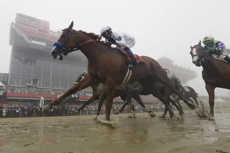 Justify, with Mike Smith atop, got one-third closer to a potential Triple Crown with Saturday’s win.