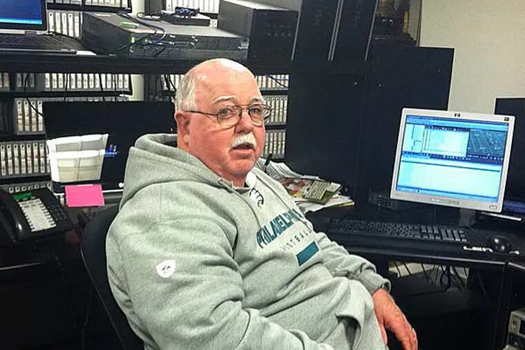 Mike Dougherty has worked with the Eagles since 1974. (Zach Berman/Staff)