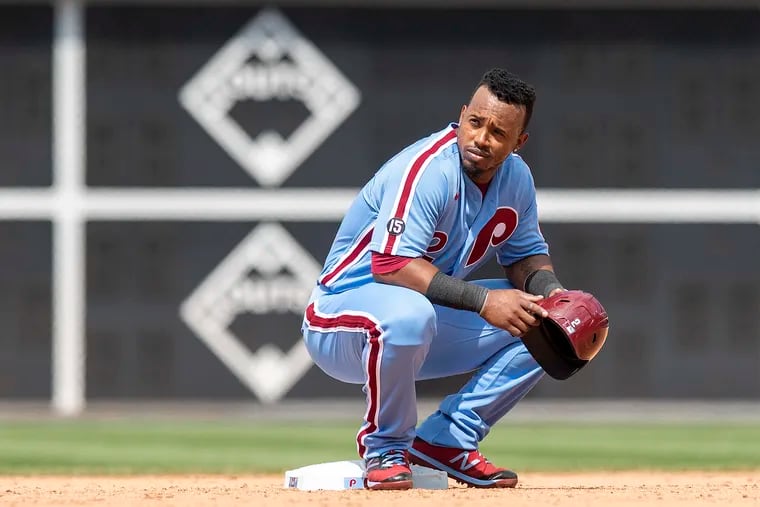 Phillies second baseman Jean Segura is hopeful of returning from his strained left groin before the end of the month.