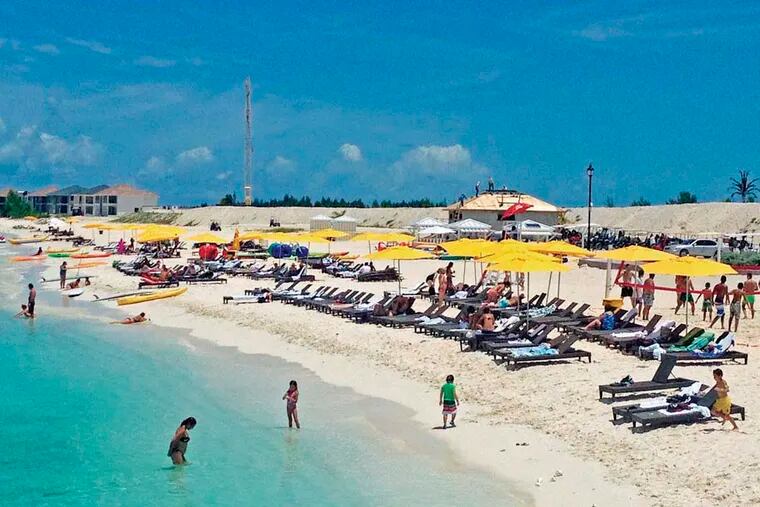 The beach at Resorts World Bimini. (Marjie Lambert/Miami Herald/TNS)