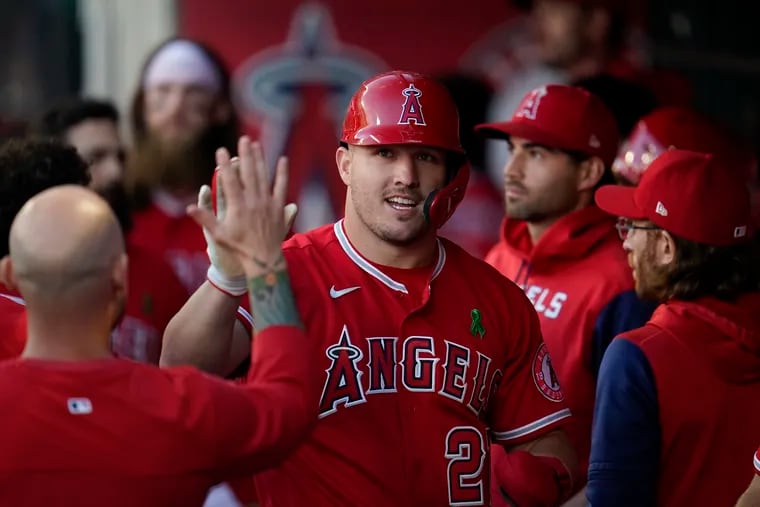 Angels' Mike Trout returns to Philadelphia an MVP contender and a
