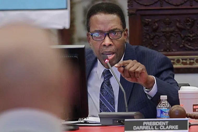 Council President Darrell L. Clarke said his office is tightening its policies to ensure his staff does not attempt to influence the price of city-owned land sales.