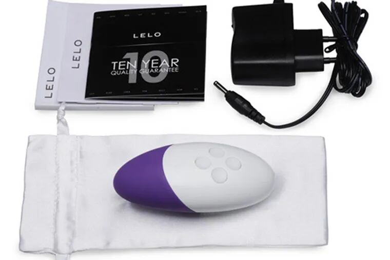 This is the SIRI vibrator by LELO that University of Alberta professor David Ley is using to massage vocal cords.