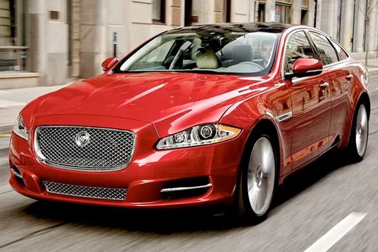 The XJ, starting at $76,700, is larger than the XF, but mileage and performance are similar.