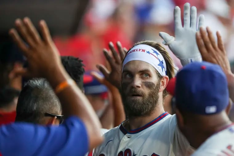 Bryce Harper and the Phillies face a crucial series against the Braves this week that should determine their playoff fate.
