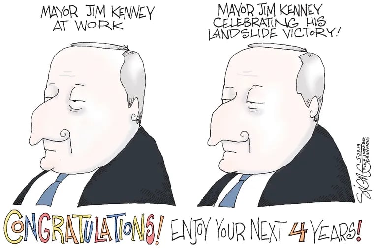 Signe cartoon
TOON23
Mayor Kenney